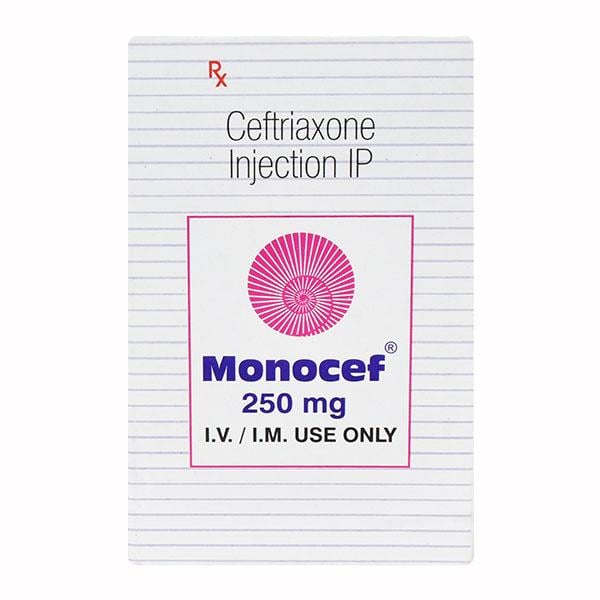Monocef 250mg Injection 1's