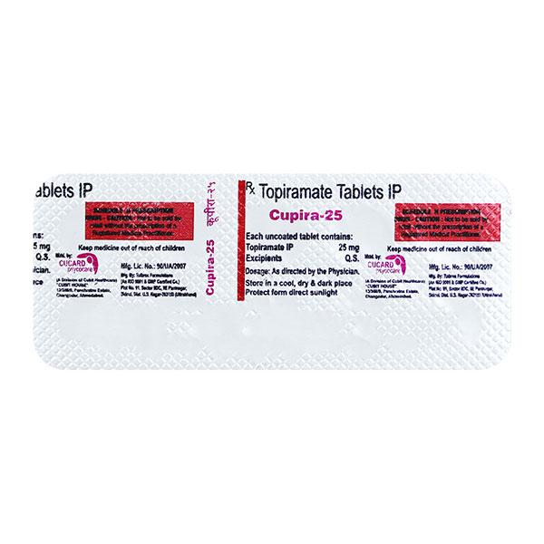 CUPIRA 25 Tablet 10's