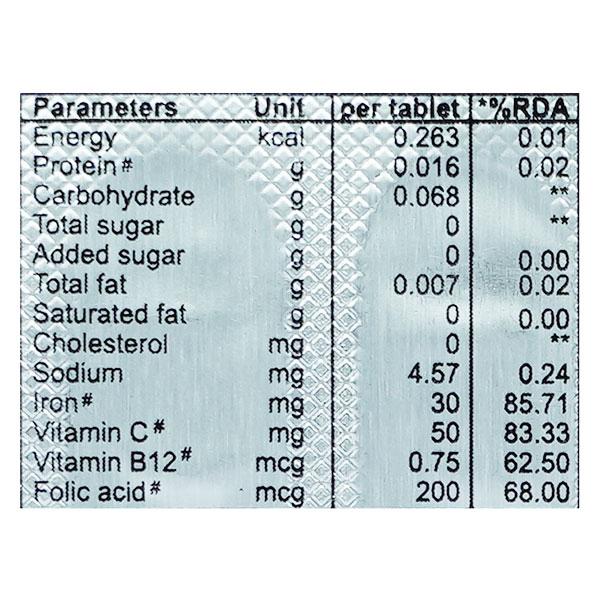 IRONERGY Tablet 10's