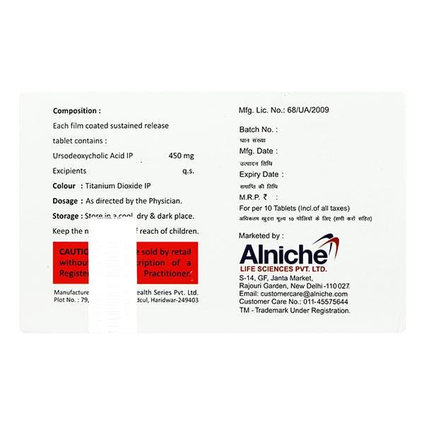 UDGRACE SR 450mg Tablet 10's