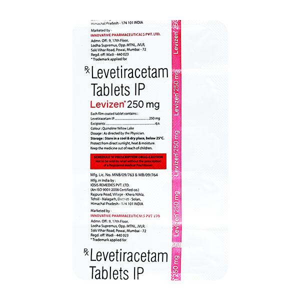 LEVIZEN 250 Tablet 10's