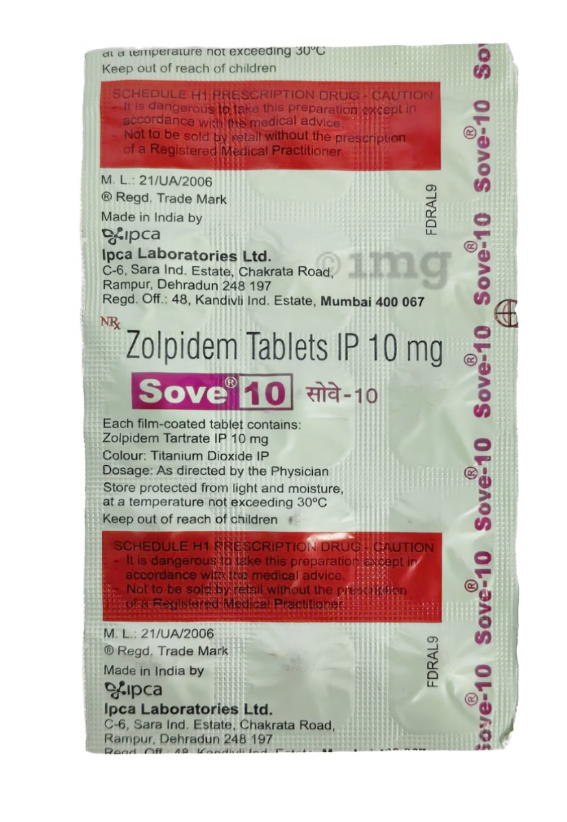 SOVE 10 Tablet 15's