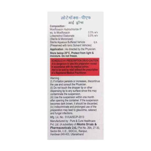 LOTEMOX PF Eye Drops 5ml