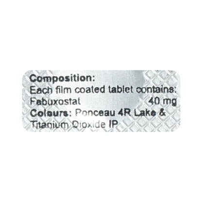 Febzeal 40mg Tablet 10'S