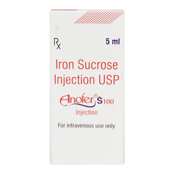 Anofer S 100mg Injection 5ml