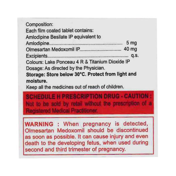 OLMIN A 40 Tablet 10's