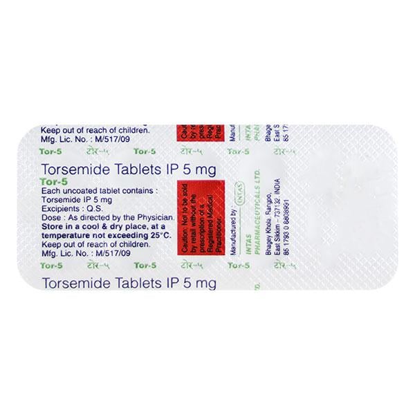 TOR 5mg Tablet 10'S