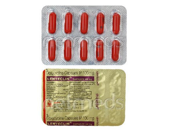 Lenteclin 100mg Capsule 10'S