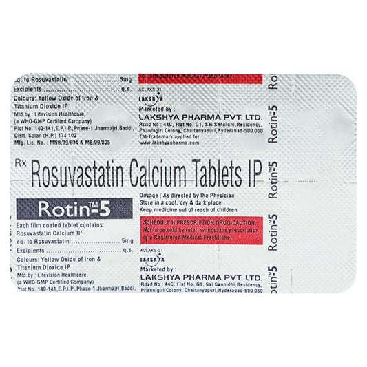ROTIN 5mg Tablet 10's