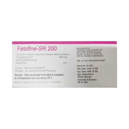 FETOFINE SR 200 Tablet 10's