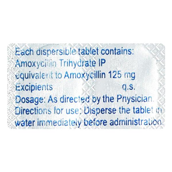 MOX Kidtab 125mg Tablet 15'S
