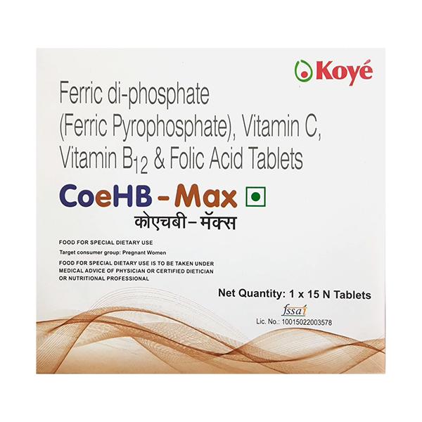 COEHB MAX Tablet 15's