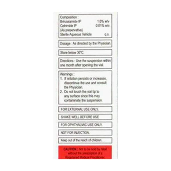 BRINZOX BAK FREE Eye Drops 5ml