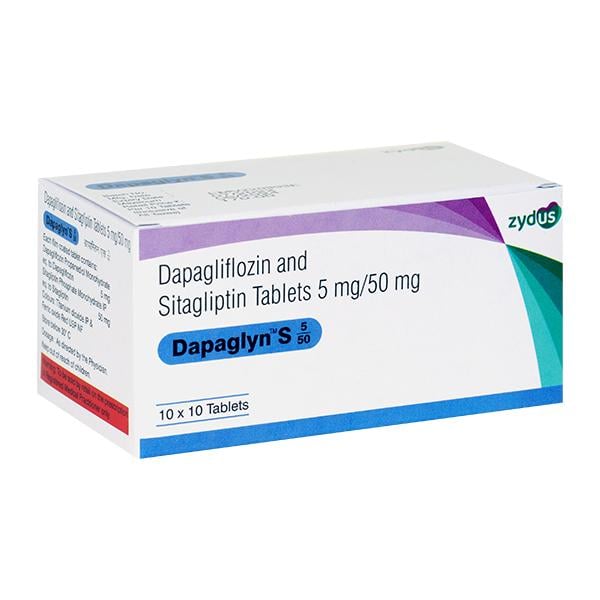 DAPAGLYN S 5/50 Tablet 10's