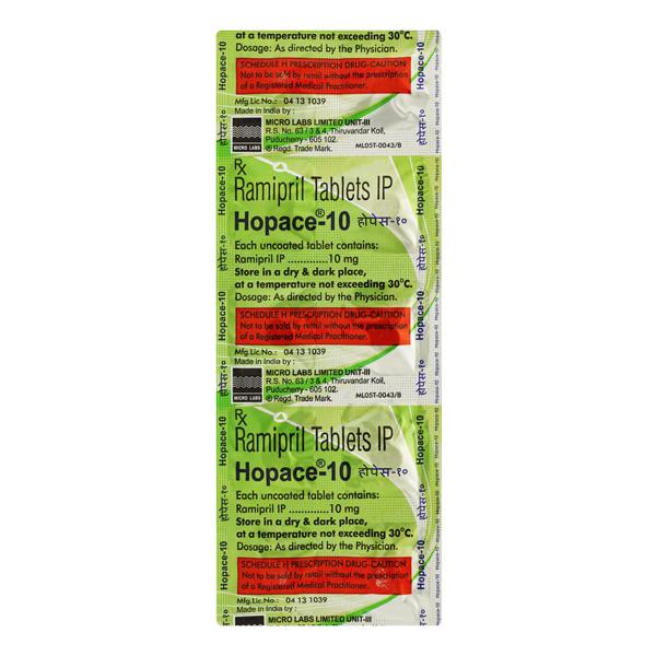 Hopace 10mg Tablet 10'S
