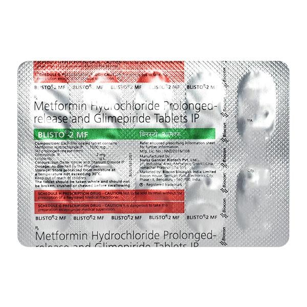 Blisto 2Mf Tablet 10'S