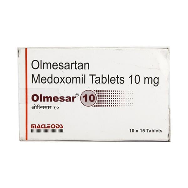 Olmesar 10mg Tablet 15'S