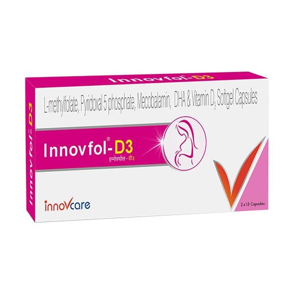 Innovfol D3 Capsule 15'S