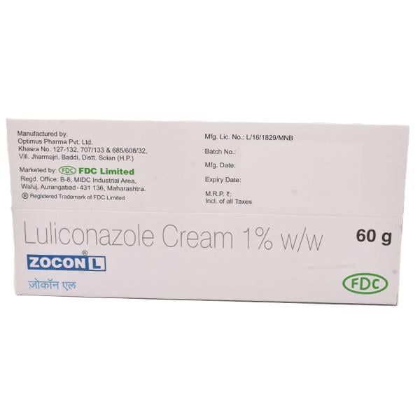 ZOCON L Cream 60gm
