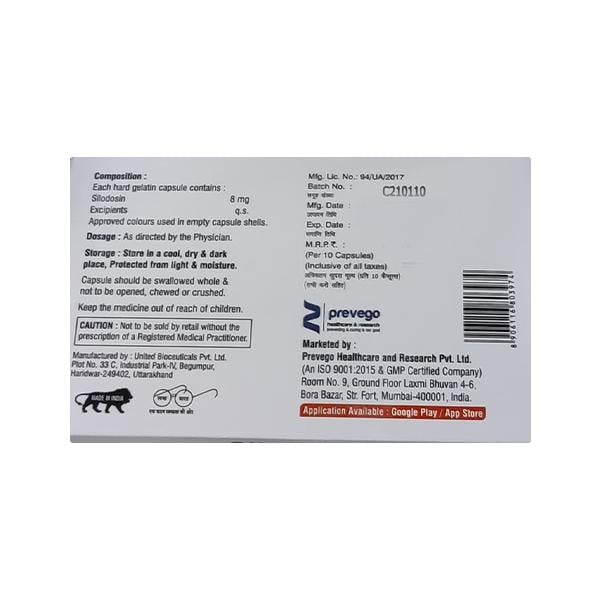 SILODEN 8 Capsule 10's