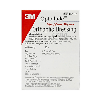 3M Opticlude Orthoptic Junior Eye Patch