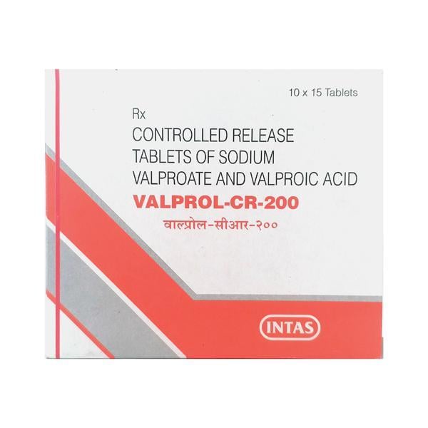 Valprol CR 200mg Tablet 15'S