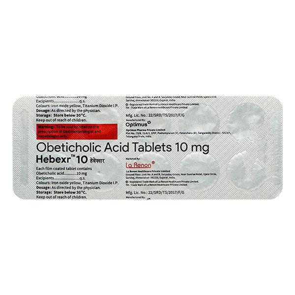 HEBEXR 10 Tablet 10's