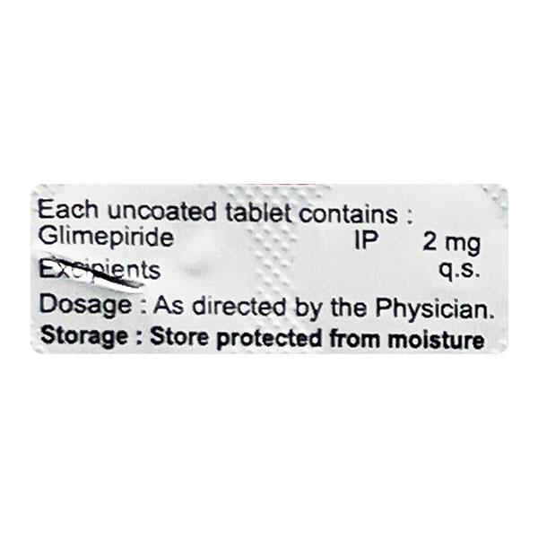 ENDOGLIM 2 Tablet 10's