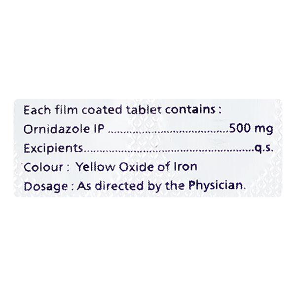 ORNITAG 500mg Tablet 10's