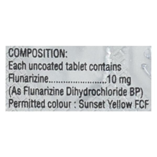 Flunarin 10mg Tablet 10'S