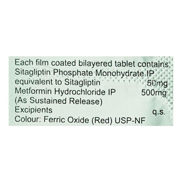 SUITGLIP M XR 50/500 Tablet 10's