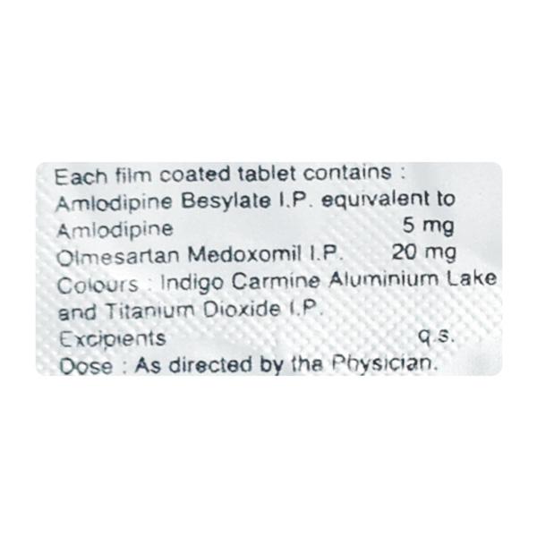 Olsar A 20mg Tablet 10'S