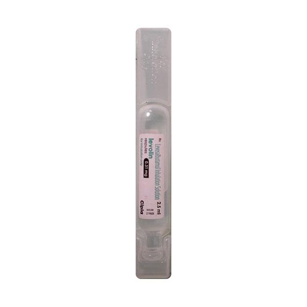 LEVOLIN 0.31mg Respules 2.5ml