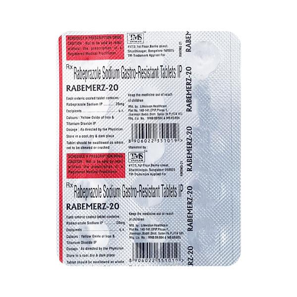 RABEMERZ 20mg Tablet 15's