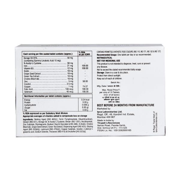 Keraglo Eva Tablet 10'S