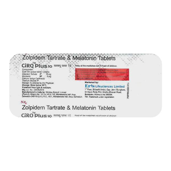 CIRQ PLUS 10 Tablet 10's