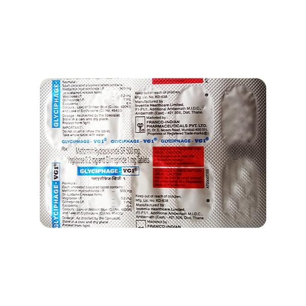 Glyciphage Vg1 Tablet 10'S