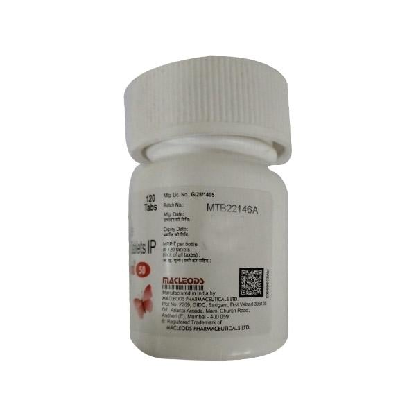 THYROX 50 Tablet 120's
