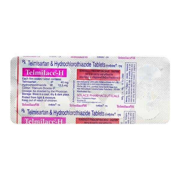 TELMILACE H Tablet 10's