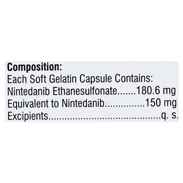 NINTABID 150mg Soft Gelatin Capsule 10's