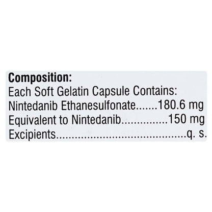 NINTABID 150mg Soft Gelatin Capsule 10's