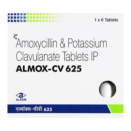ALMOX CV 625mg Tablet 6's