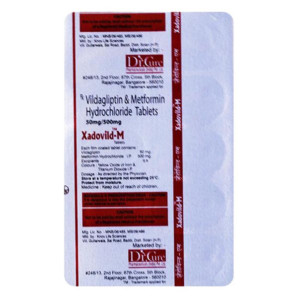 XADOVILD M Tablet 10's