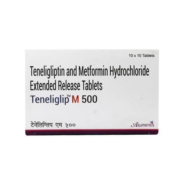 Teneliglip M 20/500mg Tablet 10'S