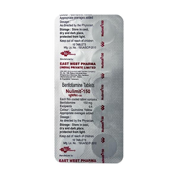 Nulimit 150mg Tablet 10'S
