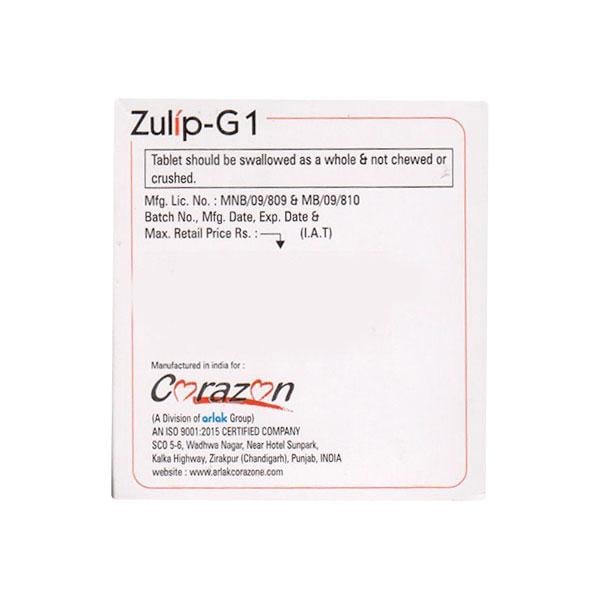 ZULIP G 1 Tablet 15's