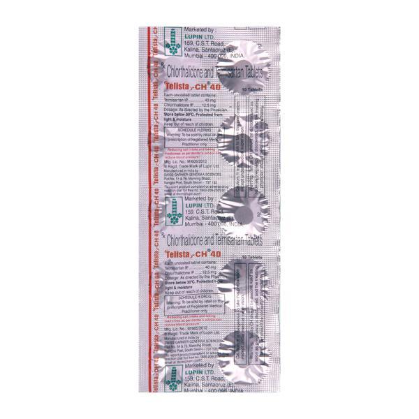 Telista CH 40/12.5mg Tablet 10'S