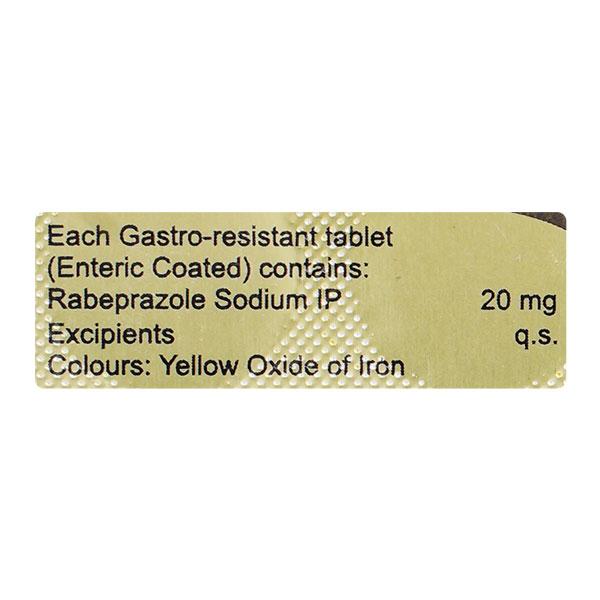 Rabeloc 20mg Tablet 10'S