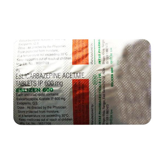Eslizen 600mg Tablet 10'S