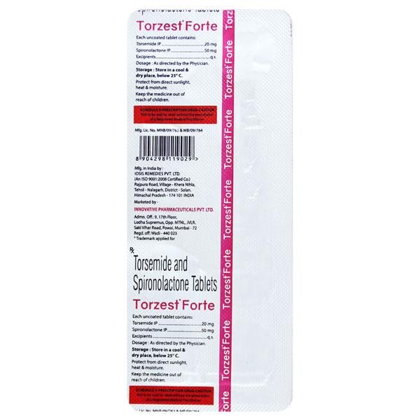 TORZEST FORTE Tablet 10's